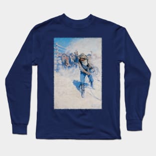 In the Corral by NC Wyeth Long Sleeve T-Shirt